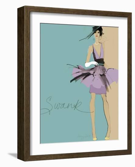 Swank-Ashley David-Framed Giclee Print