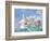 Swans a Swimming-Scott Westmoreland-Framed Art Print