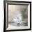 Swans in Mist-Julia Purinton-Framed Art Print