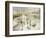 Swans in Winter-Karen Armitage-Framed Giclee Print