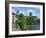 Swans on the River Severn and Cathedral, Worcester, Worcestershire, England, United Kingdom, Europe-David Hughes-Framed Photographic Print