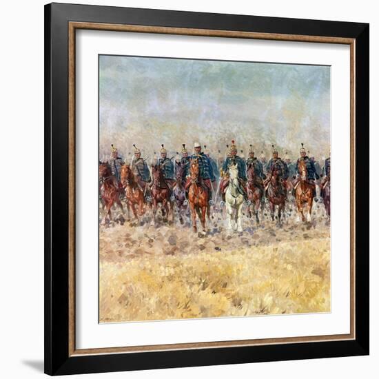 Swansong of the Hussars, 1931-Ludwig Koch-Framed Giclee Print