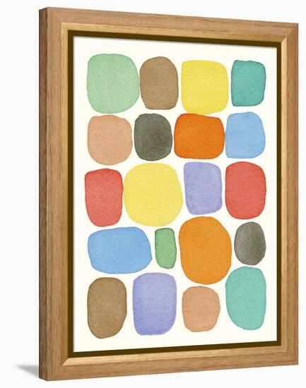 Swatches I-Nikki Galapon-Framed Stretched Canvas