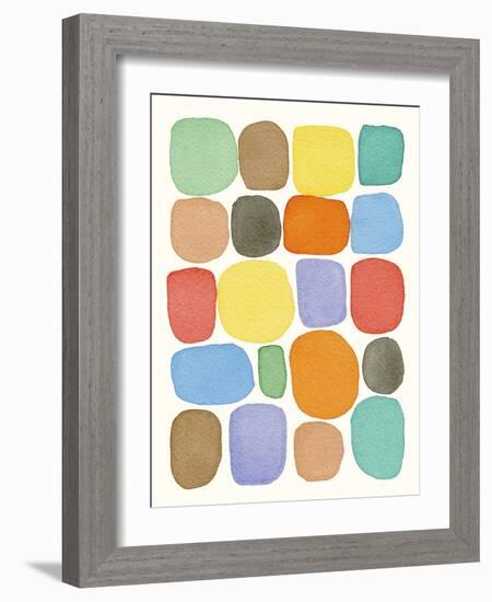 Swatches I-Nikki Galapon-Framed Art Print