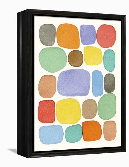 Swatches II-Nikki Galapon-Framed Stretched Canvas