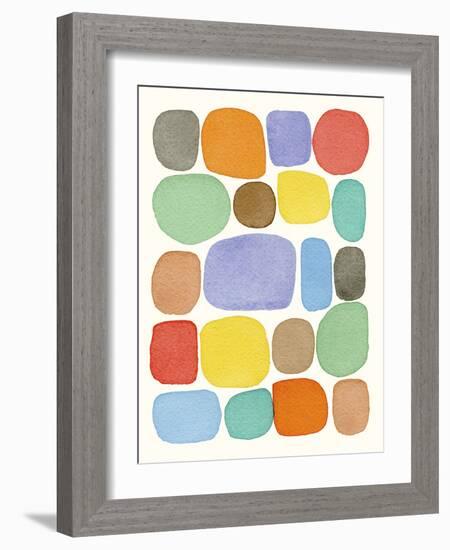 Swatches II-Nikki Galapon-Framed Art Print