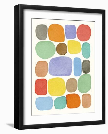 Swatches II-Nikki Galapon-Framed Art Print