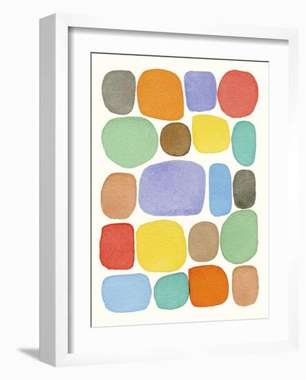 Swatches II-Nikki Galapon-Framed Art Print