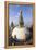 Swayambhunath Buddhist Stupa or Monkey Temple, Kathmandu, Nepal-Peter Adams-Framed Premier Image Canvas