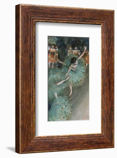 Swaying Dancer (Dancer in Green), from 1877 until 1879-Edgar Degas-Framed Art Print