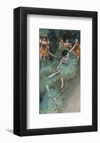 Swaying Dancer (Dancer in Green), from 1877 until 1879-Edgar Degas-Framed Art Print