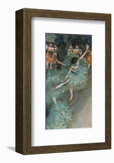 Swaying Dancer (Dancer in Green), from 1877 until 1879-Edgar Degas-Framed Art Print