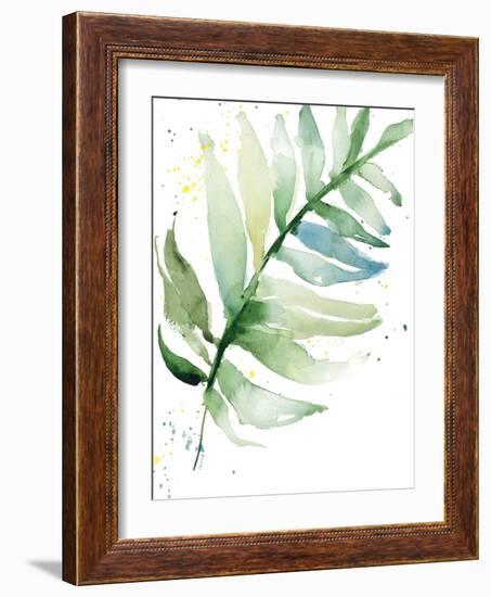 Swaying Palm Fronds II-Lanie Loreth-Framed Photographic Print