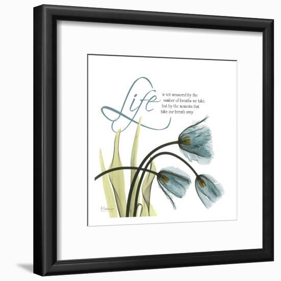 Swaying Tulips Blue, Life-Albert Koetsier-Framed Art Print