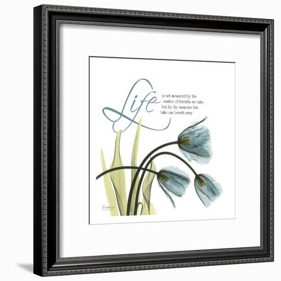 Swaying Tulips Blue, Life-Albert Koetsier-Framed Art Print