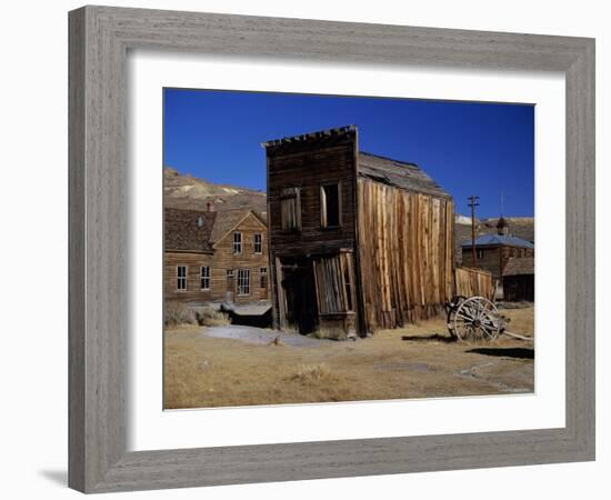 Swazey Hotel, Bodie State Historic Park, California, USA-null-Framed Photographic Print