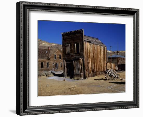 Swazey Hotel, Bodie State Historic Park, California, USA-null-Framed Photographic Print