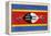 Swaziland Flag Design with Wood Patterning - Flags of the World Series-Philippe Hugonnard-Framed Stretched Canvas