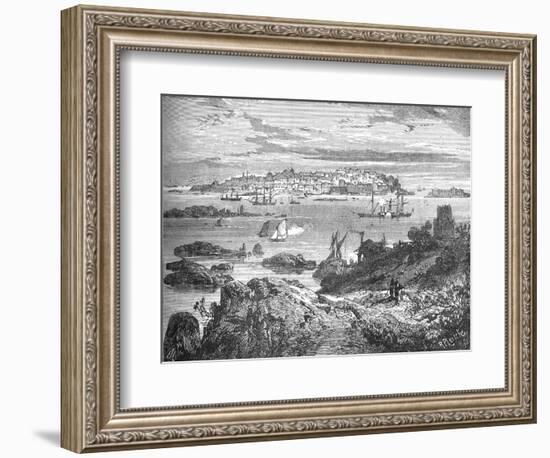 'Sweaborg', c1880-Richard Principal Leitch-Framed Giclee Print