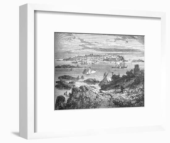 'Sweaborg', c1880-Richard Principal Leitch-Framed Giclee Print