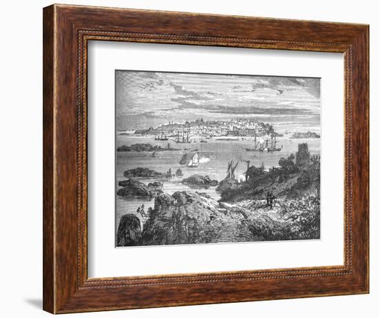 'Sweaborg', c1880-Richard Principal Leitch-Framed Giclee Print