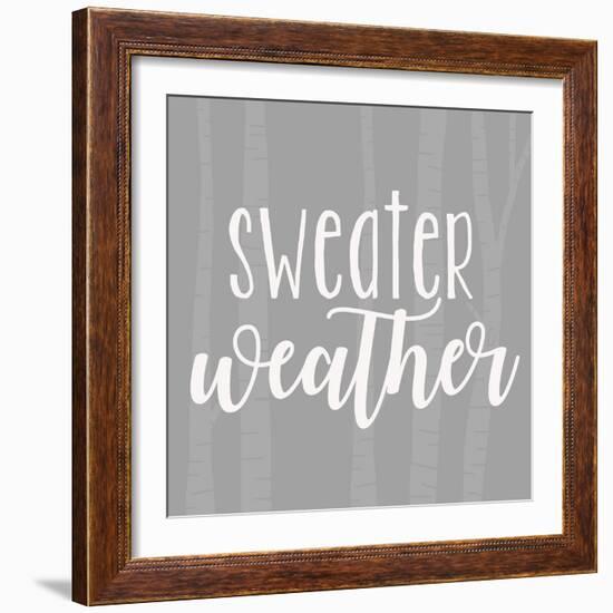 Sweater Weather-Anna Quach-Framed Art Print