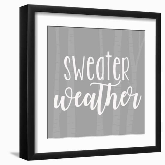 Sweater Weather-Anna Quach-Framed Art Print