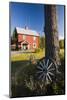 Sweden, Lapland, Framehouse, Car-Wheels, Log, Nature-Rainer Mirau-Mounted Photographic Print