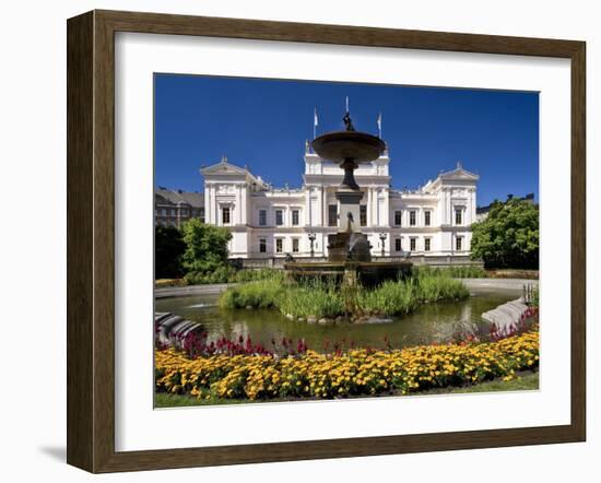 Sweden, Lund, Old University, Neoclassical Style and Completed in 1882 by Helgo Zettervall-K. Schlierbach-Framed Photographic Print