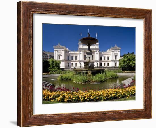 Sweden, Lund, Old University, Neoclassical Style and Completed in 1882 by Helgo Zettervall-K. Schlierbach-Framed Photographic Print