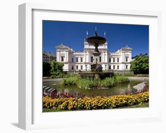 Sweden, Lund, Old University, Neoclassical Style and Completed in 1882 by Helgo Zettervall-K. Schlierbach-Framed Photographic Print