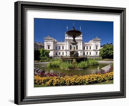 Sweden, Lund, Old University, Neoclassical Style and Completed in 1882 by Helgo Zettervall-K. Schlierbach-Framed Photographic Print
