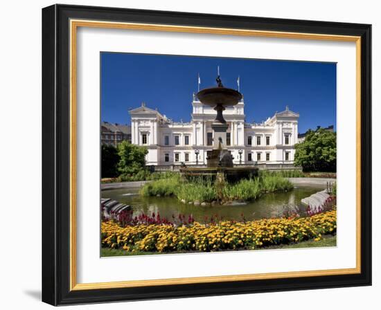 Sweden, Lund, Old University, Neoclassical Style and Completed in 1882 by Helgo Zettervall-K. Schlierbach-Framed Photographic Print