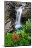 Sweden, Norrland, Bjorkliden. Waterfall along Rakkasjohka.-Fredrik Norrsell-Mounted Photographic Print