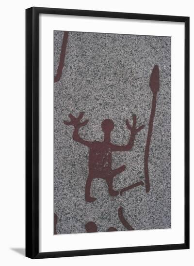 Sweden, Rock Carvings of Tanum or Tanumshede-null-Framed Giclee Print