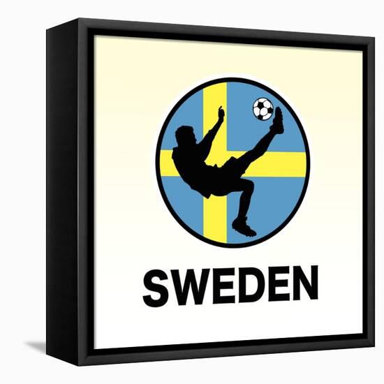 Sweden Soccer-null-Framed Premier Image Canvas