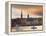 Sweden, Stockholm, Riddarfjarden, Gamla Stan, Passenger Ferries in Bay at Dusk-Shaun Egan-Framed Premier Image Canvas