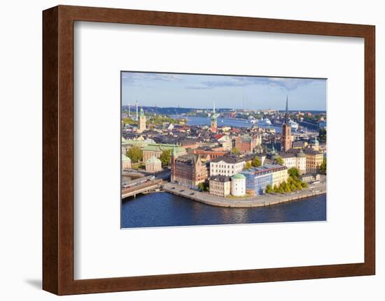 Sweden, Stockholm - the Old Town and Riddarholmen-null-Framed Photographic Print