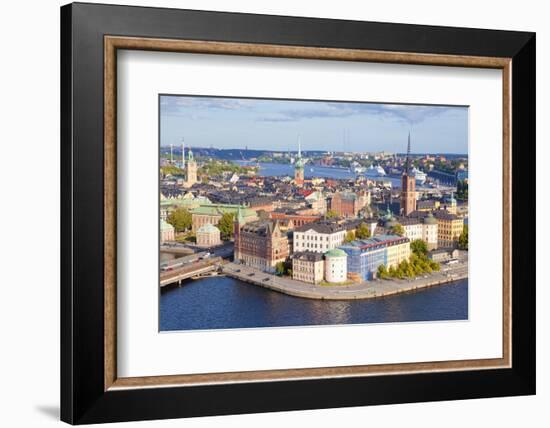 Sweden, Stockholm - the Old Town and Riddarholmen-null-Framed Photographic Print