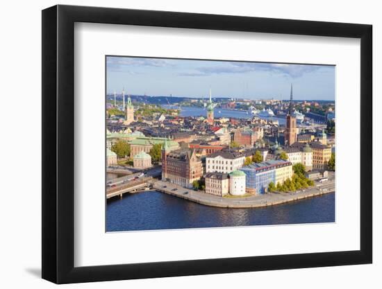 Sweden, Stockholm - the Old Town and Riddarholmen-null-Framed Photographic Print