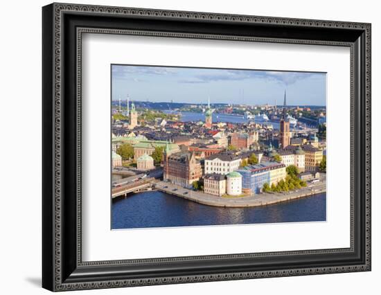 Sweden, Stockholm - the Old Town and Riddarholmen-null-Framed Photographic Print