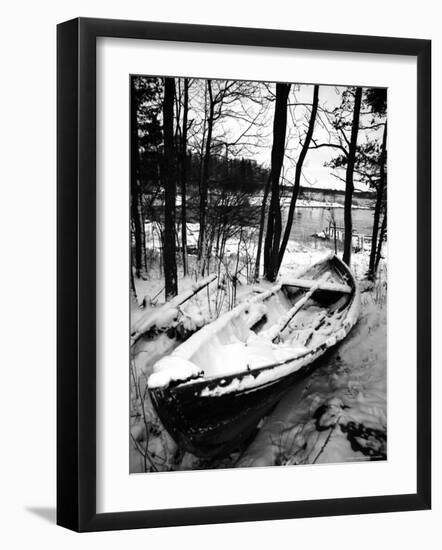 Sweden, Torso, Lake Vanern, Boat-James Denk-Framed Photographic Print