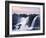 Sweden, Waterfall Ristafallet at Jarpen, Sky-K. Schlierbach-Framed Photographic Print