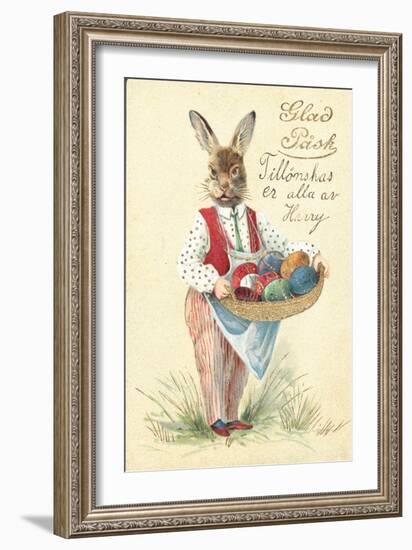 Swedish Easter Card-null-Framed Giclee Print