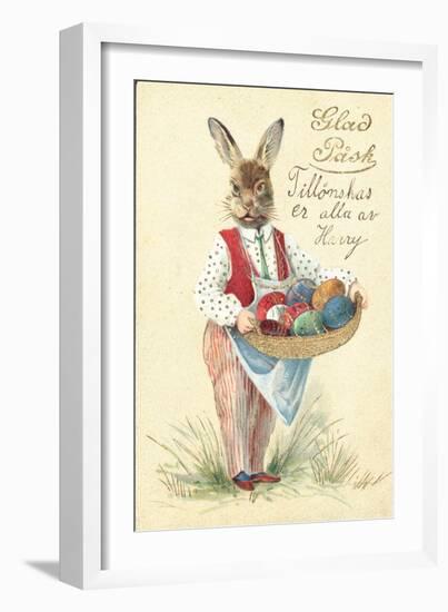 Swedish Easter Card-null-Framed Giclee Print