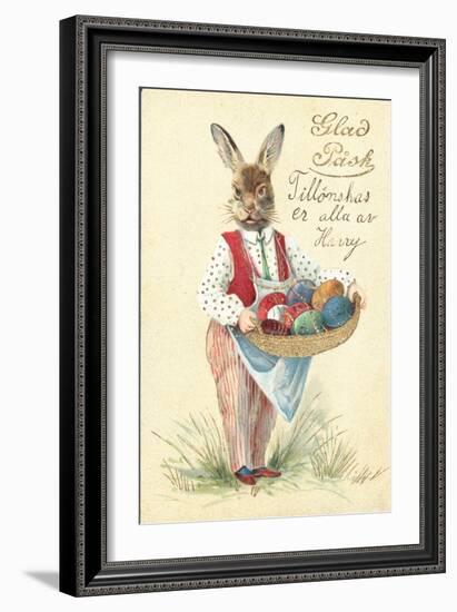 Swedish Easter Card-null-Framed Giclee Print