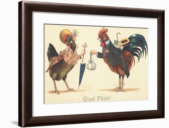 Swedish Easter Card-null-Framed Giclee Print