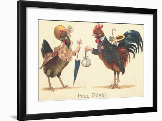 Swedish Easter Card-null-Framed Giclee Print