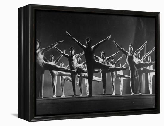 Swedish Gymnasts-Gjon Mili-Framed Premier Image Canvas