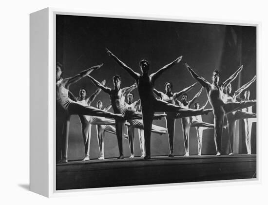 Swedish Gymnasts-Gjon Mili-Framed Premier Image Canvas